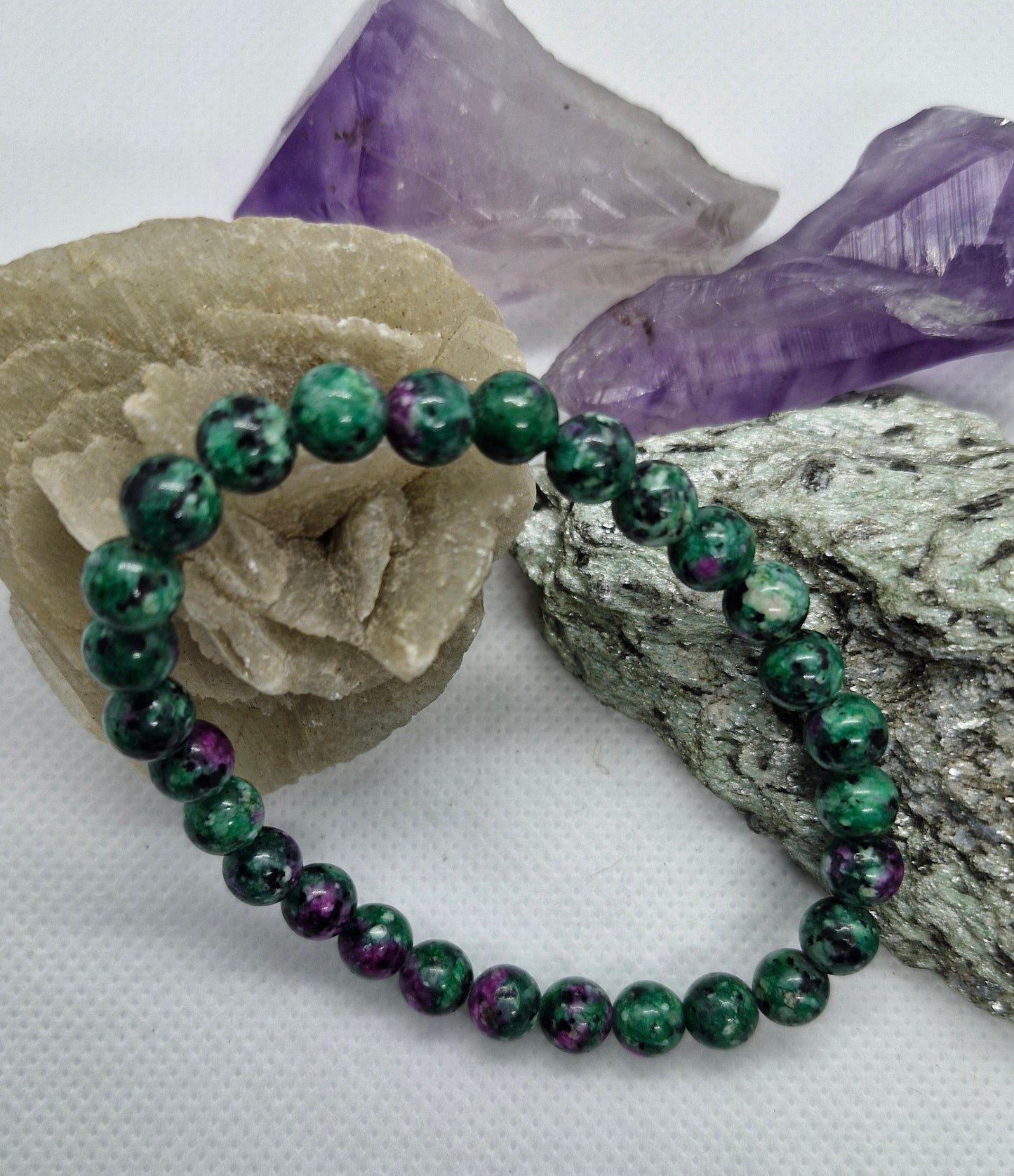 Zoisite Natural Bead Bracelet