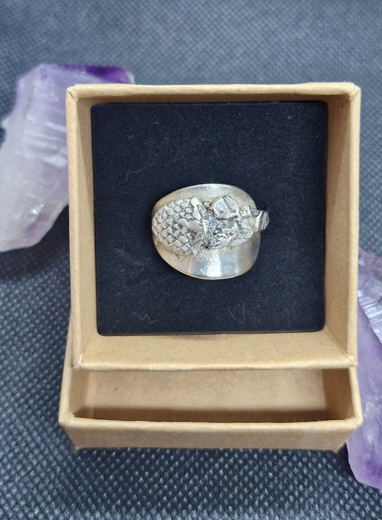 Vintage Silver Spoon Ring