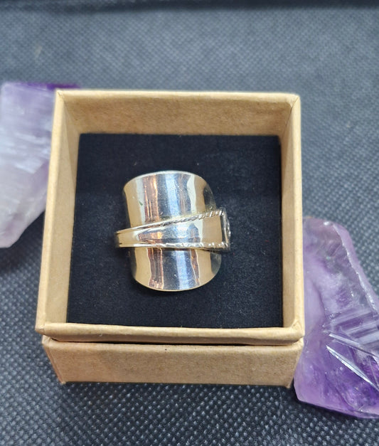 Vintage Silver Spoon Ring